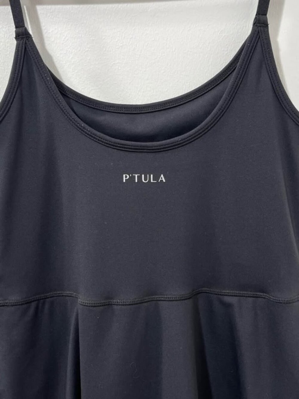 Ptula Active Performance Short Sport Black Cassey Dress | Built In Shorts [sz M] - Picture 7 of 7